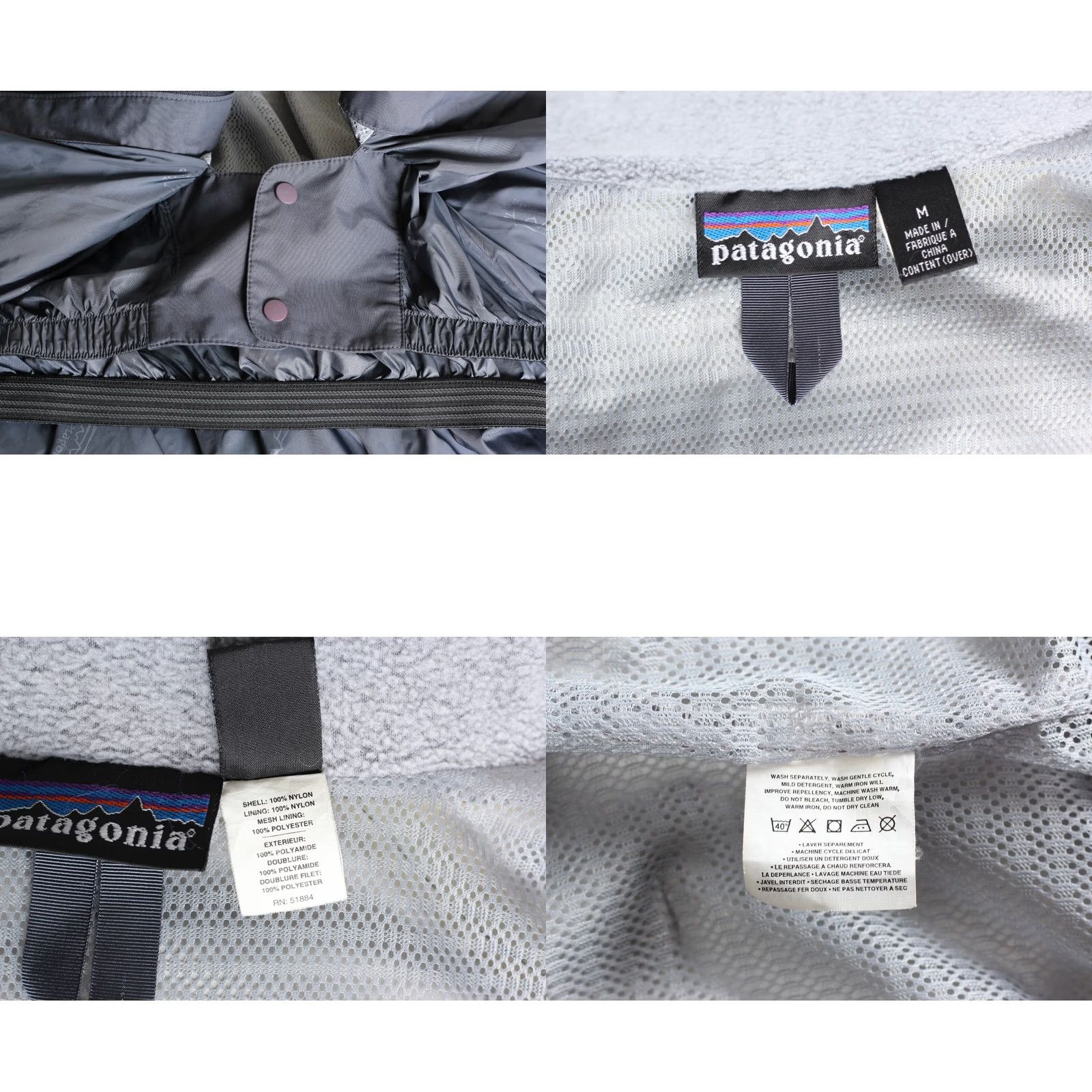Patagonia PATAGONIA Northwall Jacket Men M Hooded Ski MJ5345 Jacket Mens Grey Skiing Size US M / EU 48-50 / 2 - 8 Thumbnail