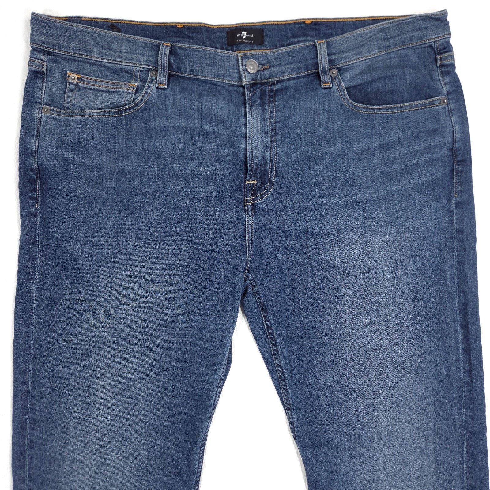 7 For All Mankind 7 Seven For All Mankind Slimmy Jeans Mens 40x32 NWT Size US 40 / EU 56 - 2 Thumbnail