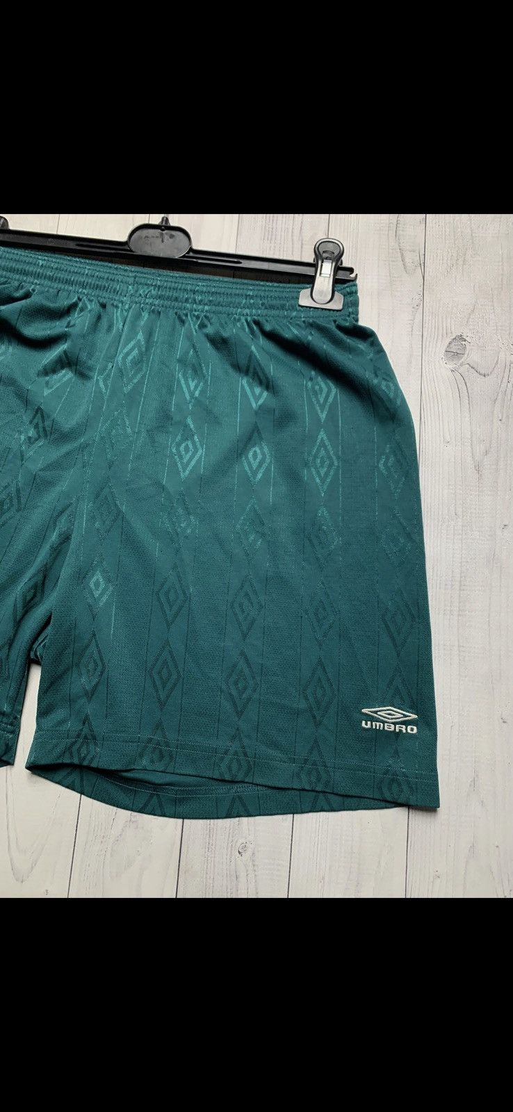 Umbro × Vintage Vintage Umbro monogram shorts green size L Size US 34 / EU 50 - 2 Thumbnail