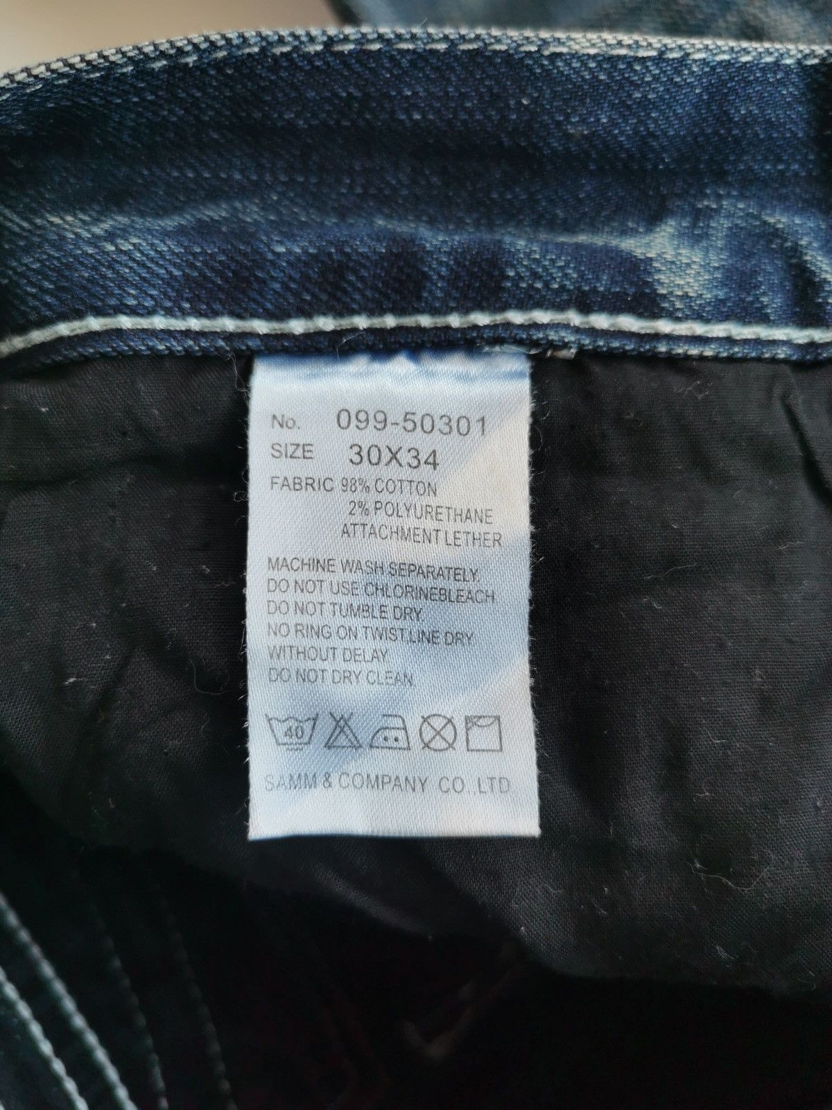 Seditionaries Apestein Bondage Zipper Button Distressed Jeans Size US 30 / EU 46 - 10 Thumbnail