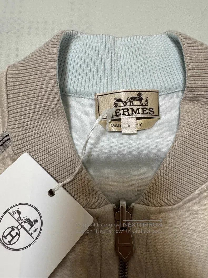 Hermes Hermes Short-sleeved T-shirt, large H pattern Size US L / EU 52-54 / 3 - 5 Thumbnail