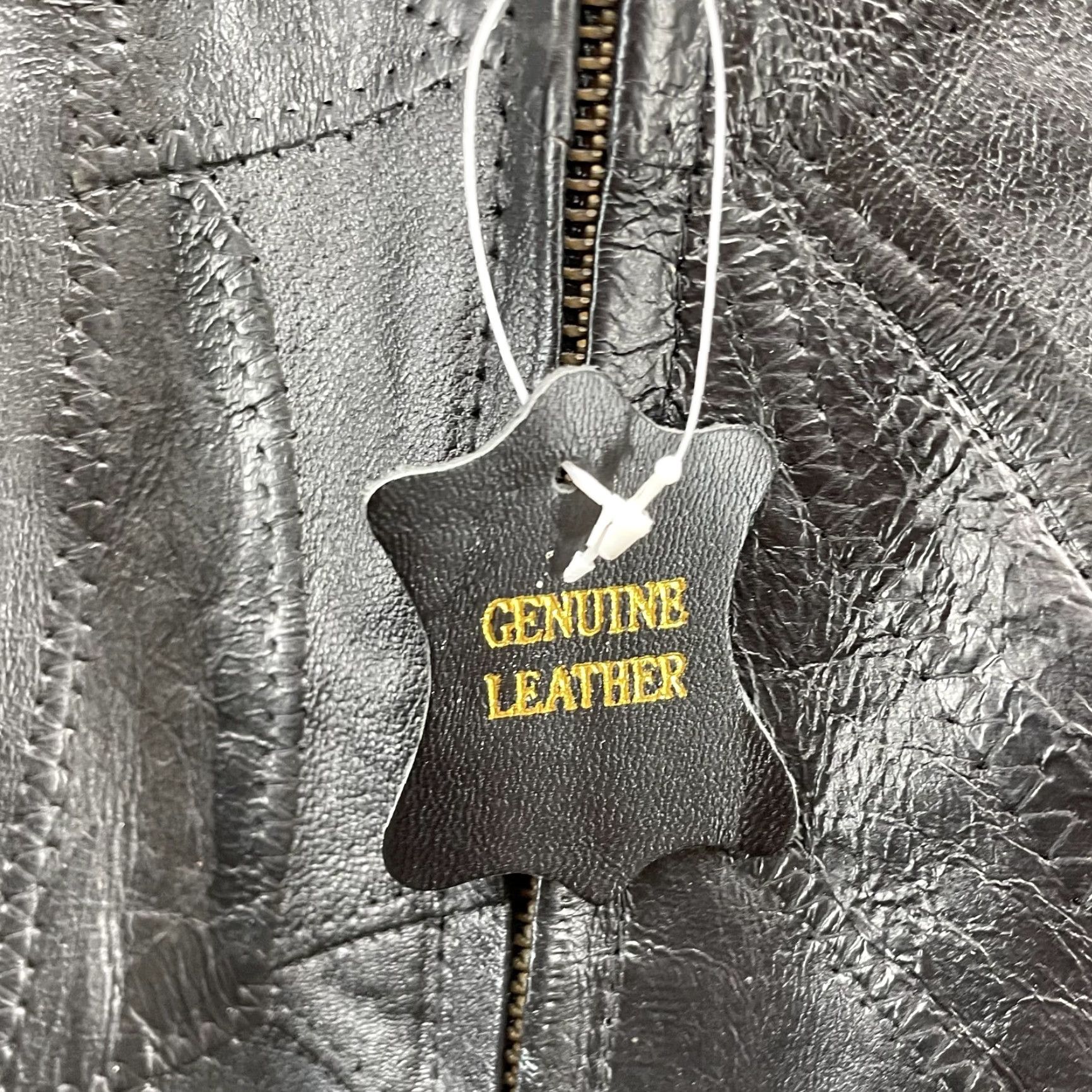 Vintage VINTAGE leather & Soul Jacket Men Large Motorcycle 90s Grunge Biker Classic Jacket Size US L / EU 52-54 / 3 - 3 Thumbnail