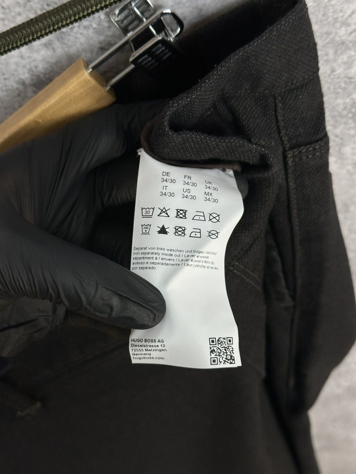 Hugo Boss Hugo Boss Maine Chino 20 Pants Brown Stretch Casual Trousers Size US 34 / EU 50 - 13 Thumbnail