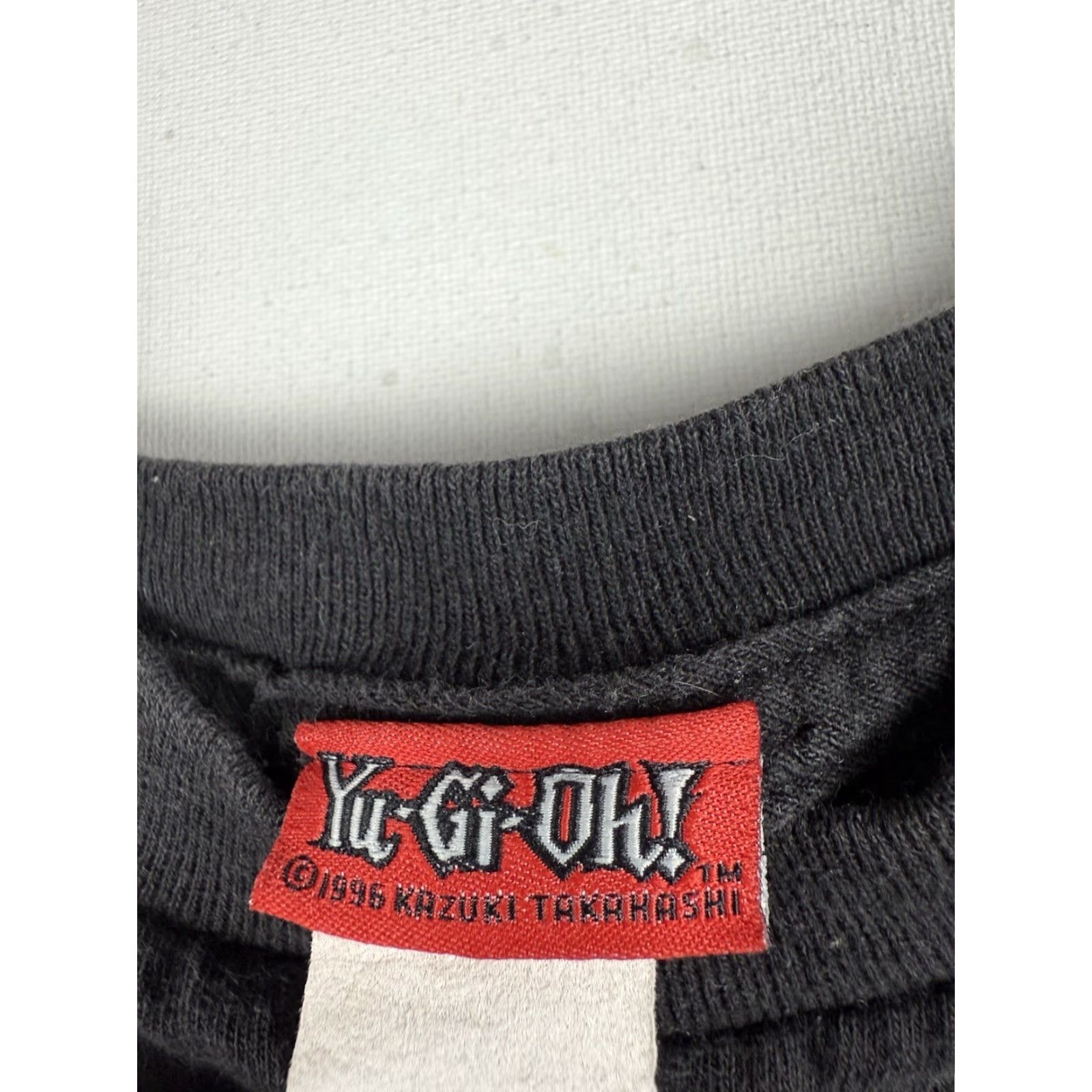 Vintage VINTAGE Yugioh T Shirt Longsleeve Black Cotton 1990s 90s Graphic White? Size US S / EU 44-46 / 1 - 3 Thumbnail