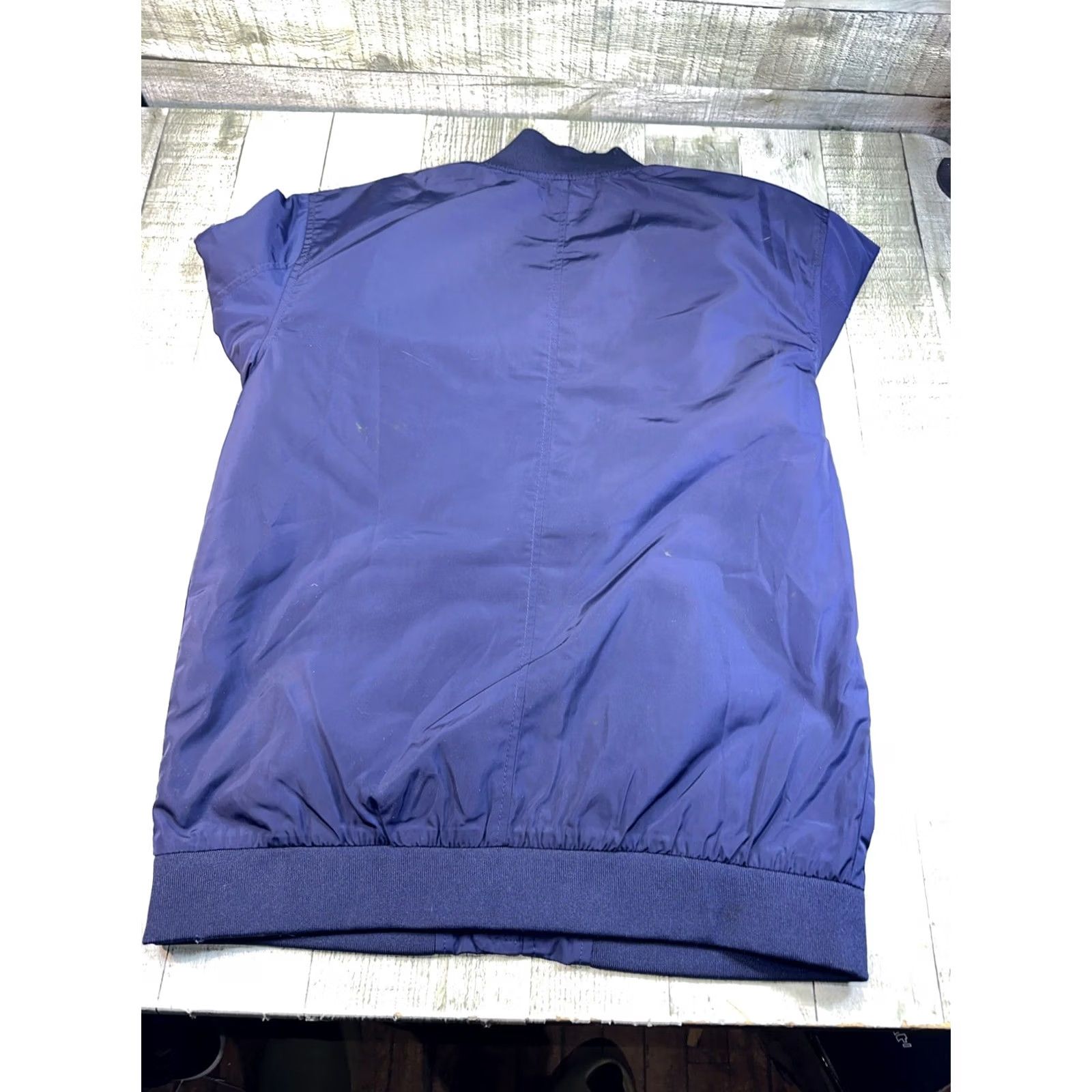 Vintage M & M Jacket Men Blue Med Windbreaker Regular Size M Jacket Mens Blue Windbreaker Polyesters Size US M / EU 48-50 / 2 - 7 Thumbnail