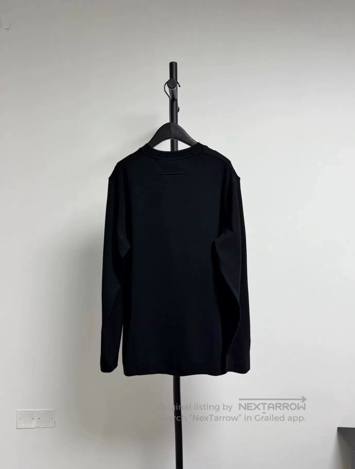 Ermenegildo Zegna Zegna Black Long-Sleeve T-Shirt. Size US L / EU 52-54 / 3 - 2 Thumbnail