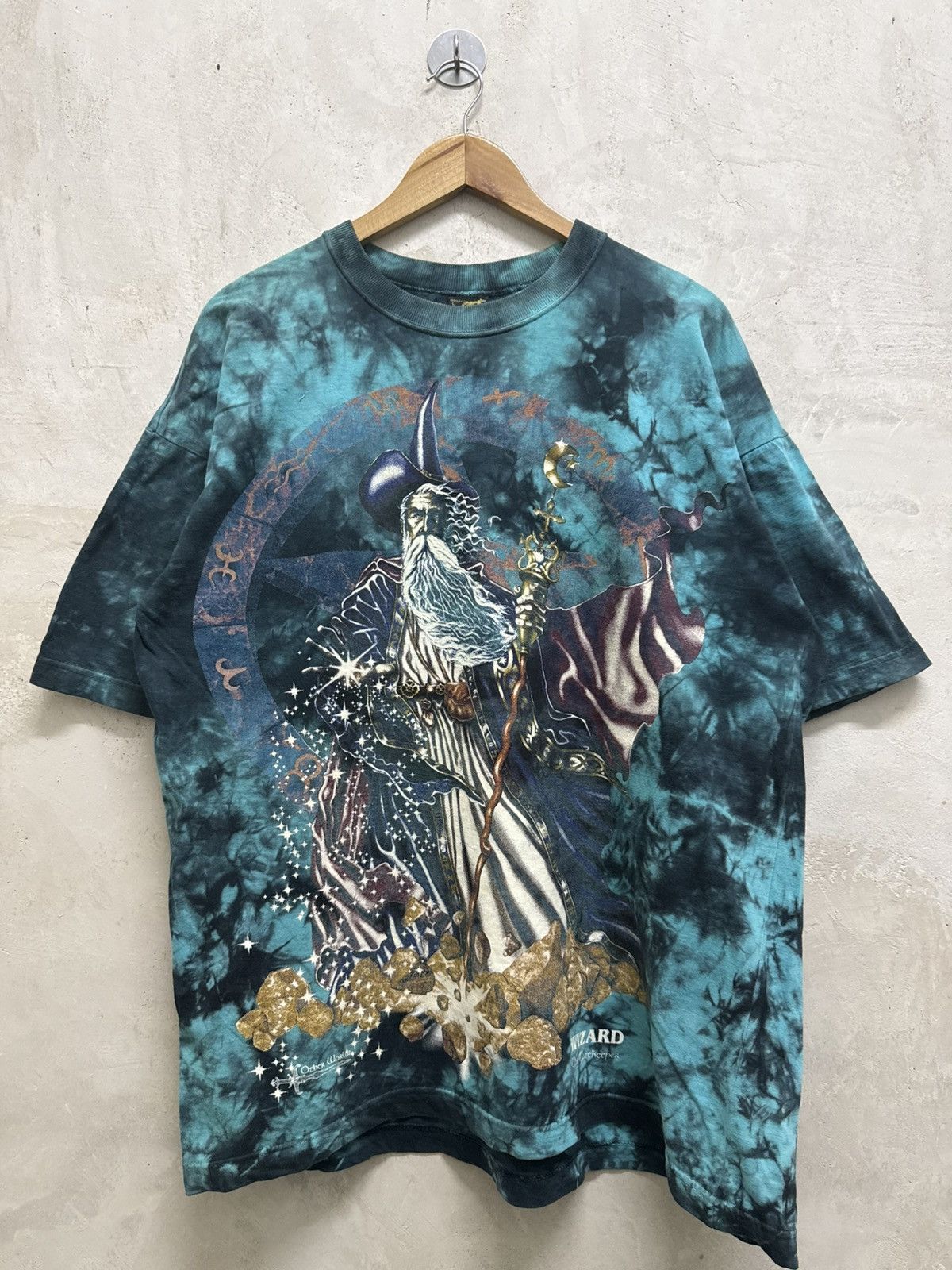 Vintage Vintage Merlin Wizard The Gatekeeper T Shirt Size US L / EU 52-54 / 3 - 1 Thumbnail
