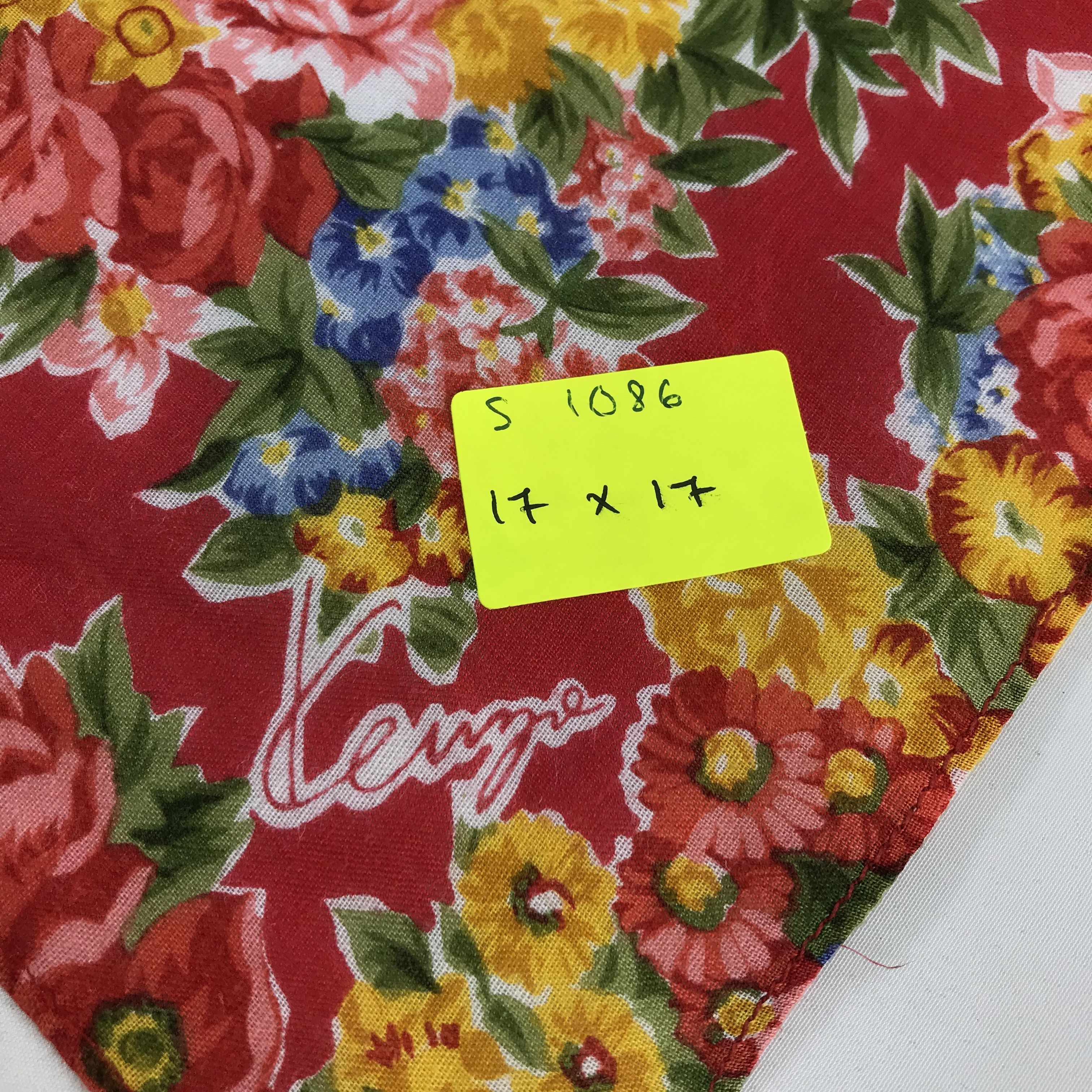 Kenzo × Vintage Kenzo Bandana / Handkerchief / Neckerchief - S1086 Size ONE SIZE - 5 Thumbnail