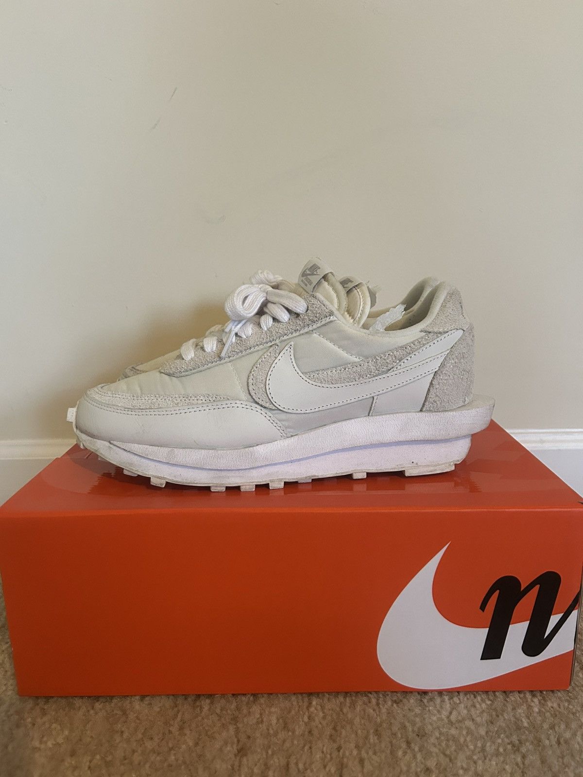 Nike x Sacai LD Waffle low White