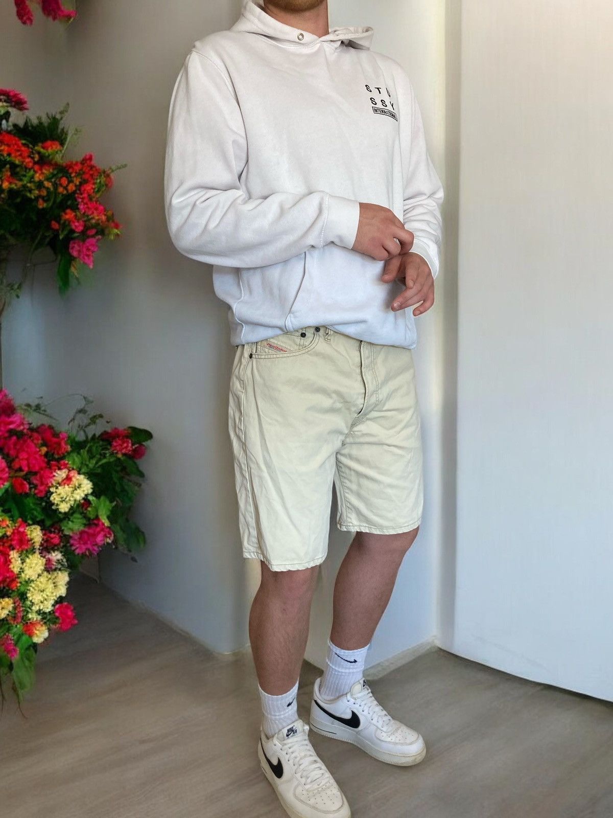 Diesel × Vintage Vintage diesel industries denim shorts 34 M / L y2k 90’s Size US 34 / EU 50 - 1 Thumbnail
