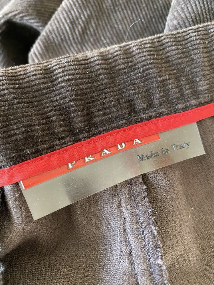 Prada Prada Vintage Velvet Casual Pants Size US 34 / EU 50 - 4 Thumbnail