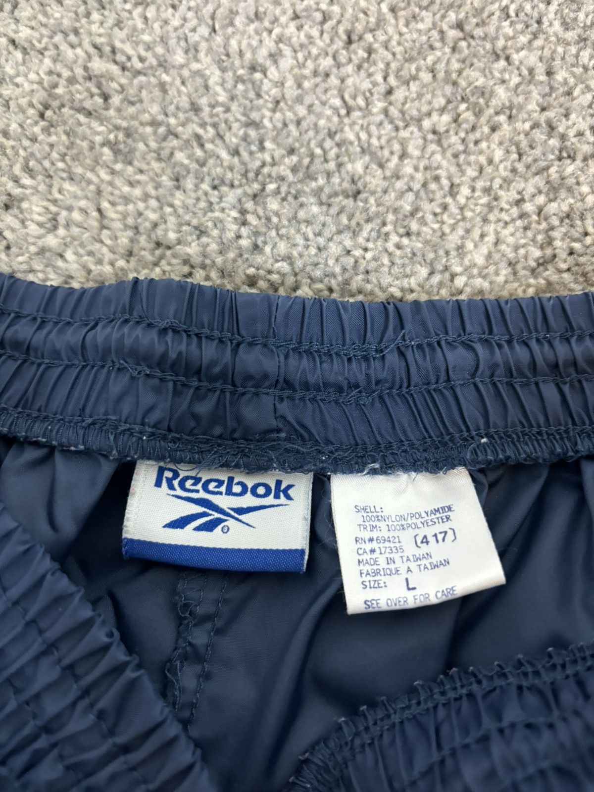 Reebok Vintage 90s blue reebok track pants Size US 30 / EU 46 - 7 Thumbnail
