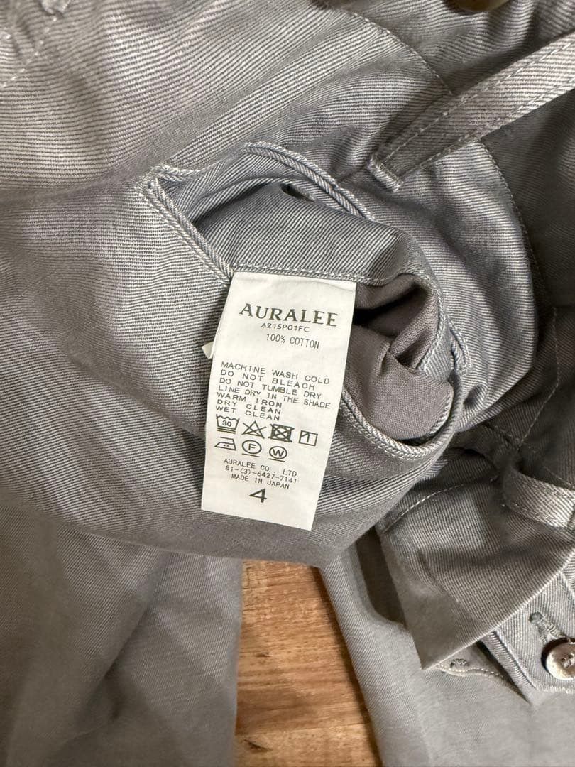 Auralee Chino Pants Size US 36 / EU 52 - 4 Thumbnail