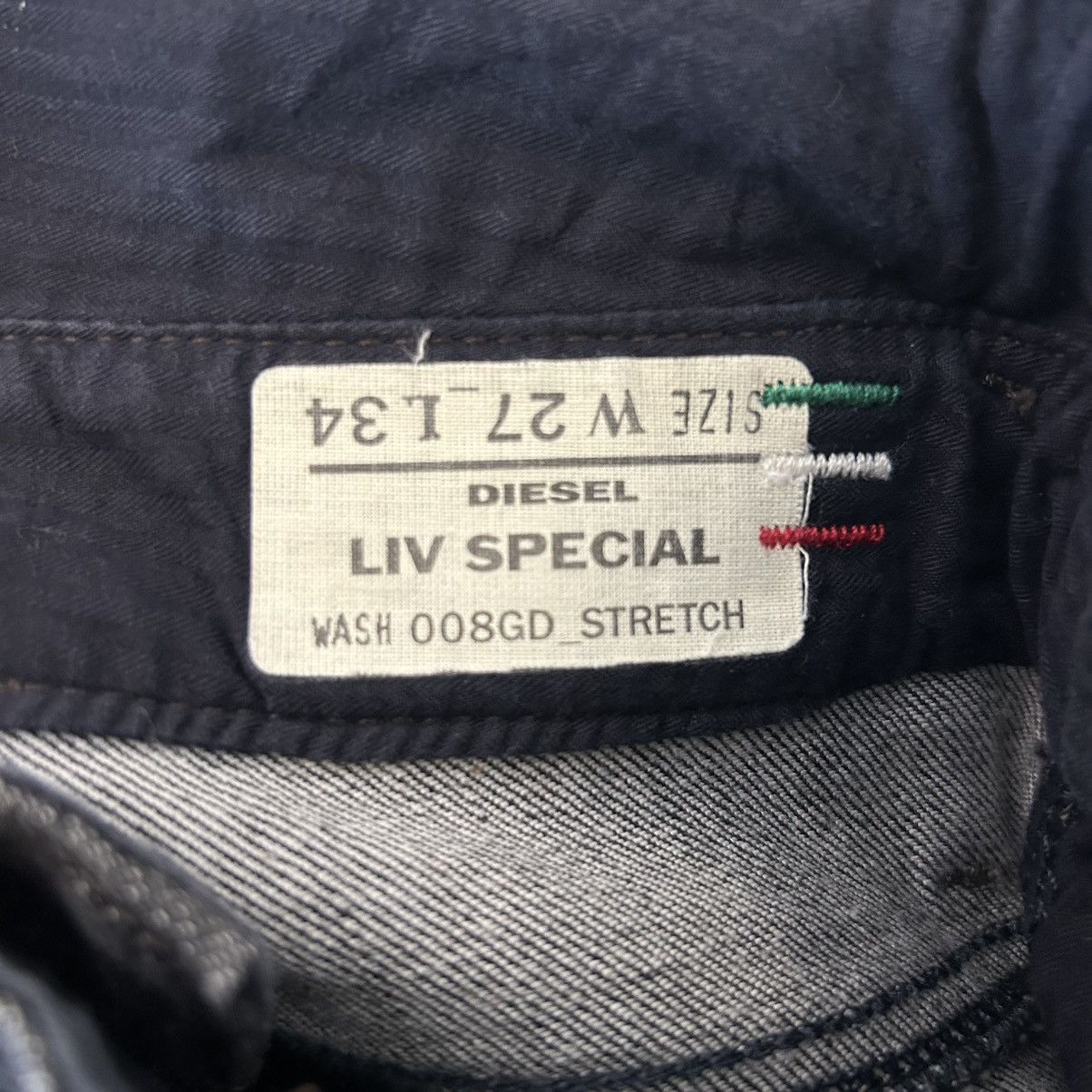 Diesel Vintage Diesel LIV Special Stretch Jeans Size 29" - 10 Thumbnail