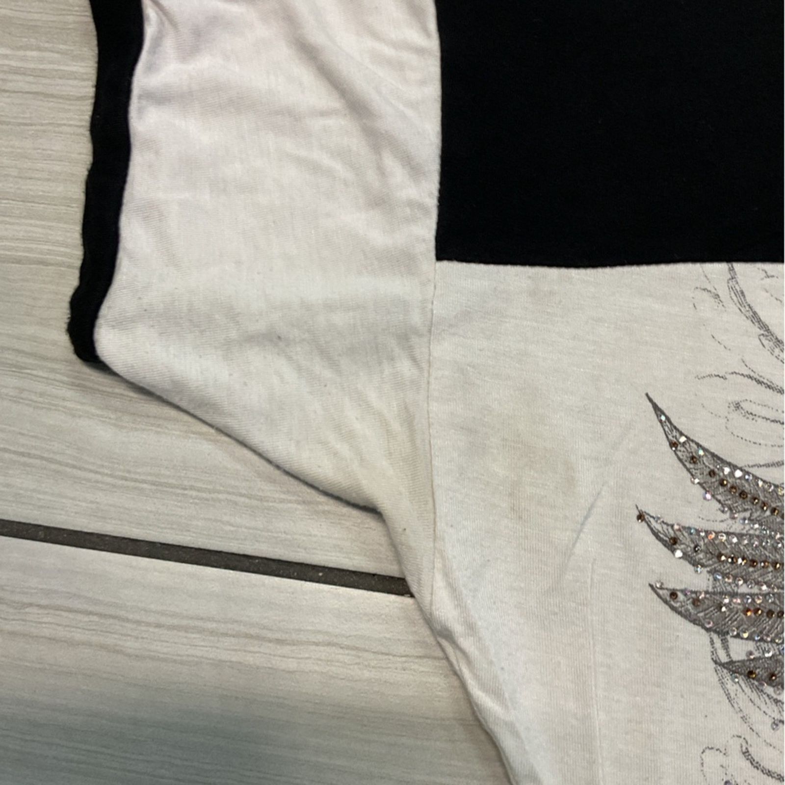 Harley Davidson Harley Davidson Women’s American Eagle Bejeweled Top Size M / US 6-8 / IT 42-44 - 5 Thumbnail