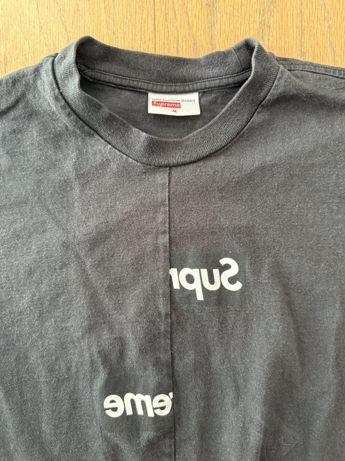 Comme des Garcons SHIRT × Supreme Supreme x CDG split box logo Size US M / EU 48-50 / 2 - 2 Thumbnail