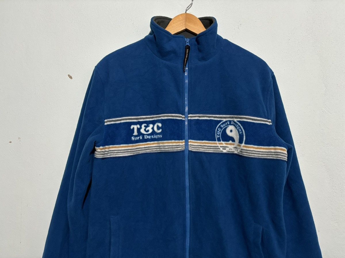 Designer T&C Surf Designs Fleece Zipper Jacket Size US L / EU 52-54 / 3 - 2 Thumbnail
