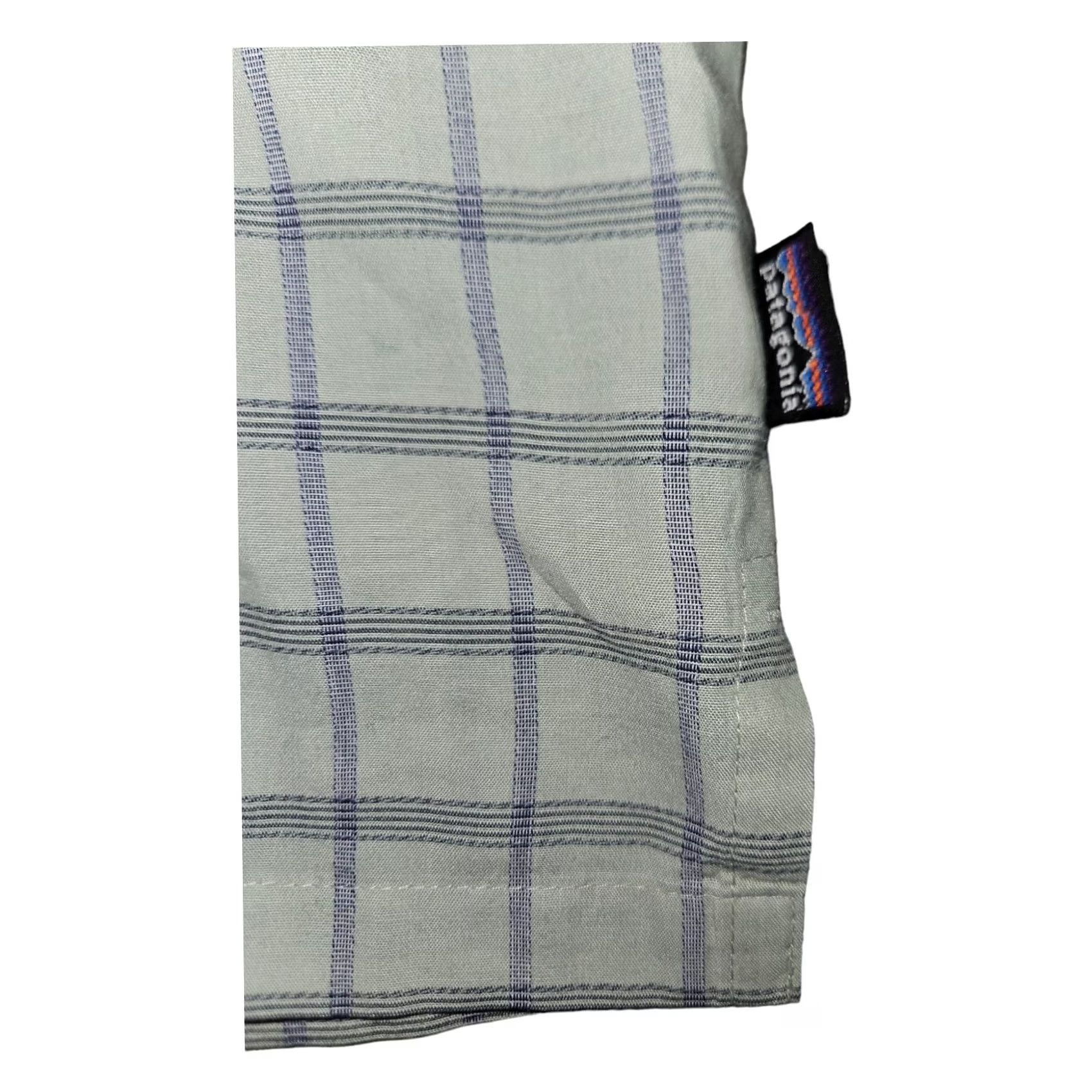 Patagonia Patagonia Button Shirt Short Sleeve Men L Mint Check Outdoors Size US L / EU 52-54 / 3 - 7 Thumbnail