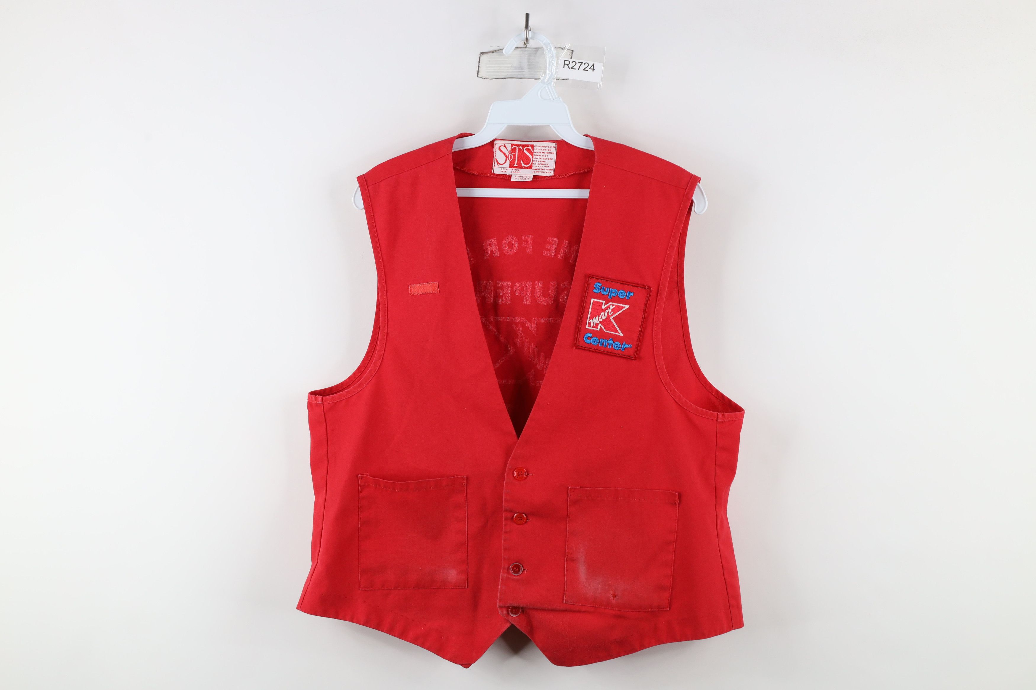 Red vest kmart outlet