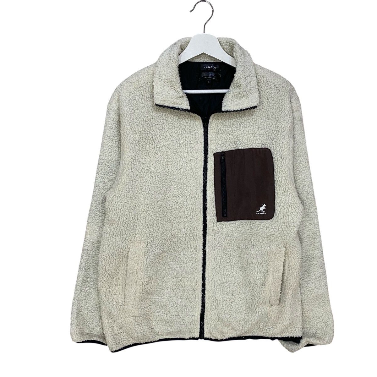Kangol ❄️VINTAGES KANGOL MONO-MART DEEP PILED FLEECE JACKET Size US M / EU 48-50 / 2 - 2 Thumbnail