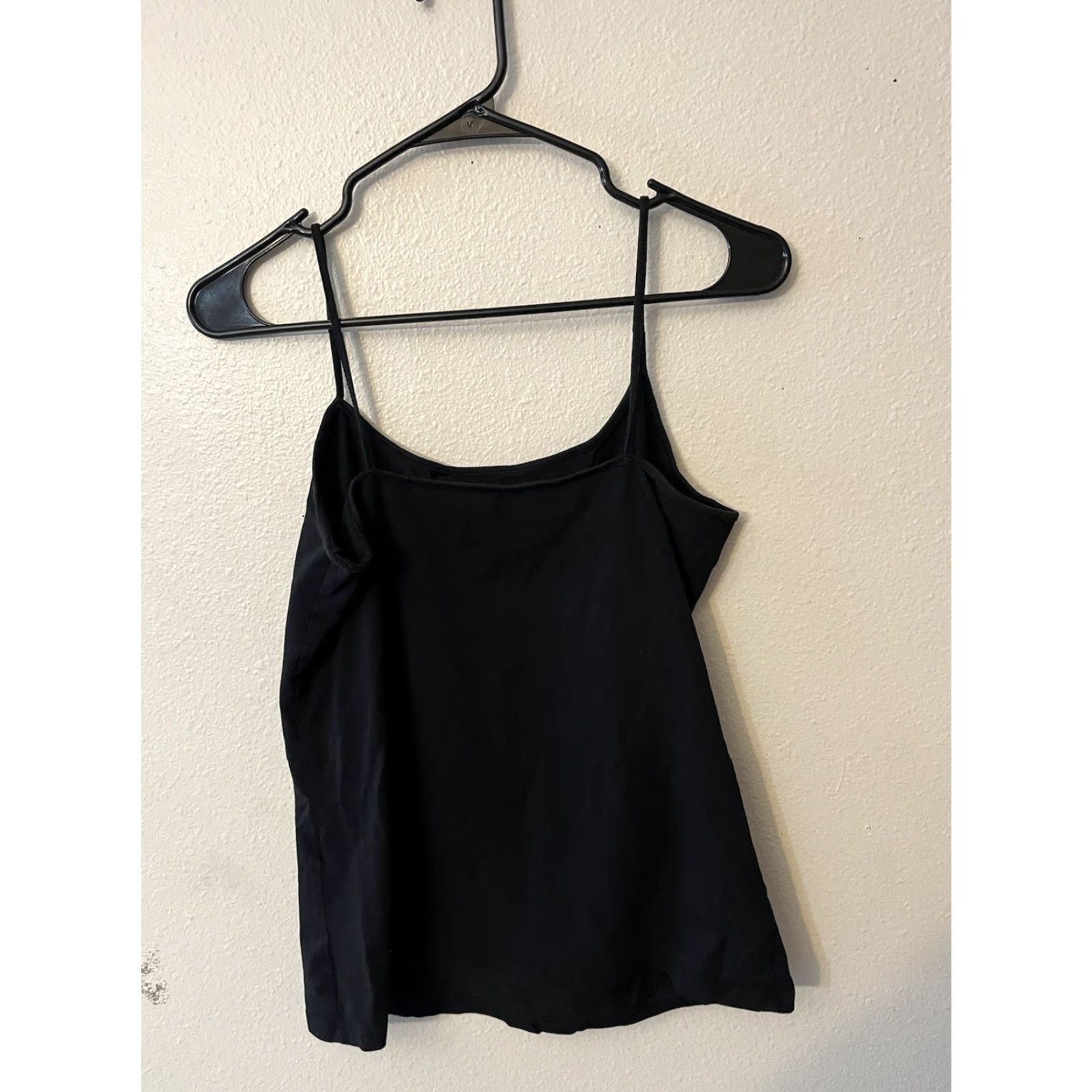 Vintage Atmosphere Women Tank Top Camisole Spaghetti Straps V-Neck Adjustable Strap Size 12 Black Size XL / US 12-14 / IT 48-50 - 3 Thumbnail