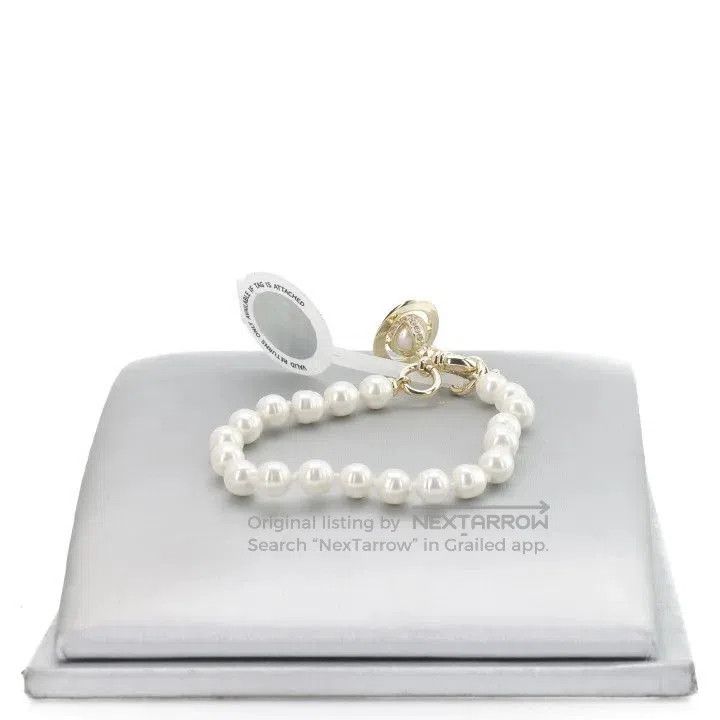 Vivienne Westwood Vivienne Westwood Aleksa Pearl Bracelets for Women 0079. Size ONE SIZE - 2 Thumbnail