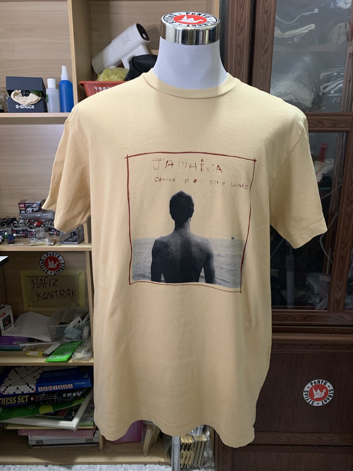 Japanese Brand Vintage Jamaica Wave T-Shirt Size US XL / EU 56 / 4 - 1 Thumbnail