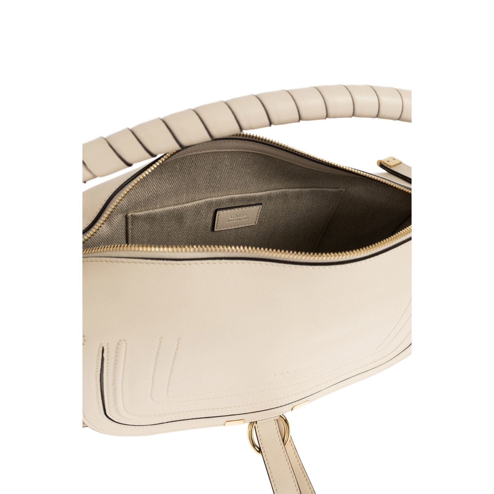 Chloe Chloe Small White Soft Leather Shoulder Bag New & Authentic Size ONE SIZE - 4 Thumbnail