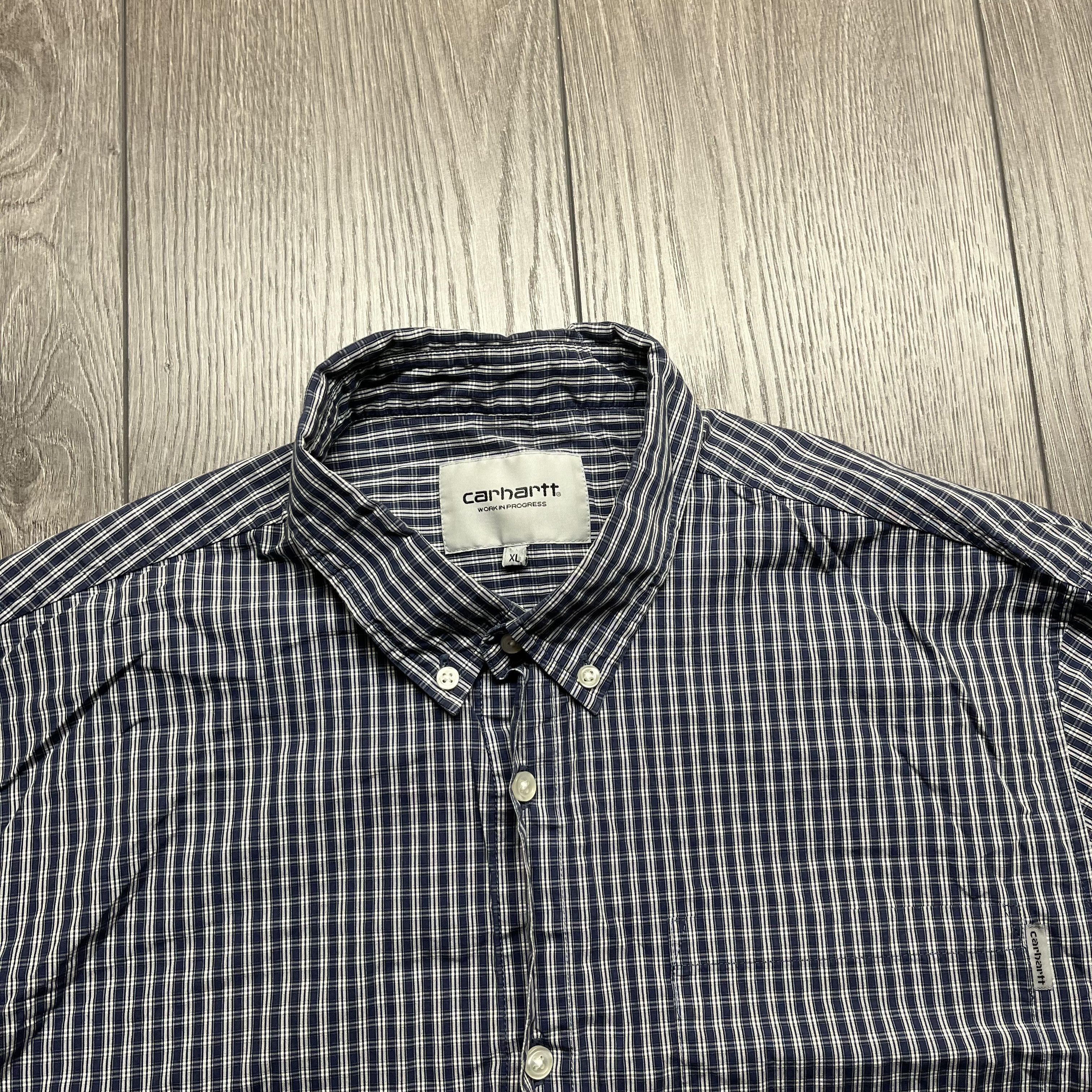 Carhartt × Carhartt Wip Carhartt Wip Work in Progress Streetwear Button Up Shirt Size US XL / EU 56 / 4 - 7 Thumbnail