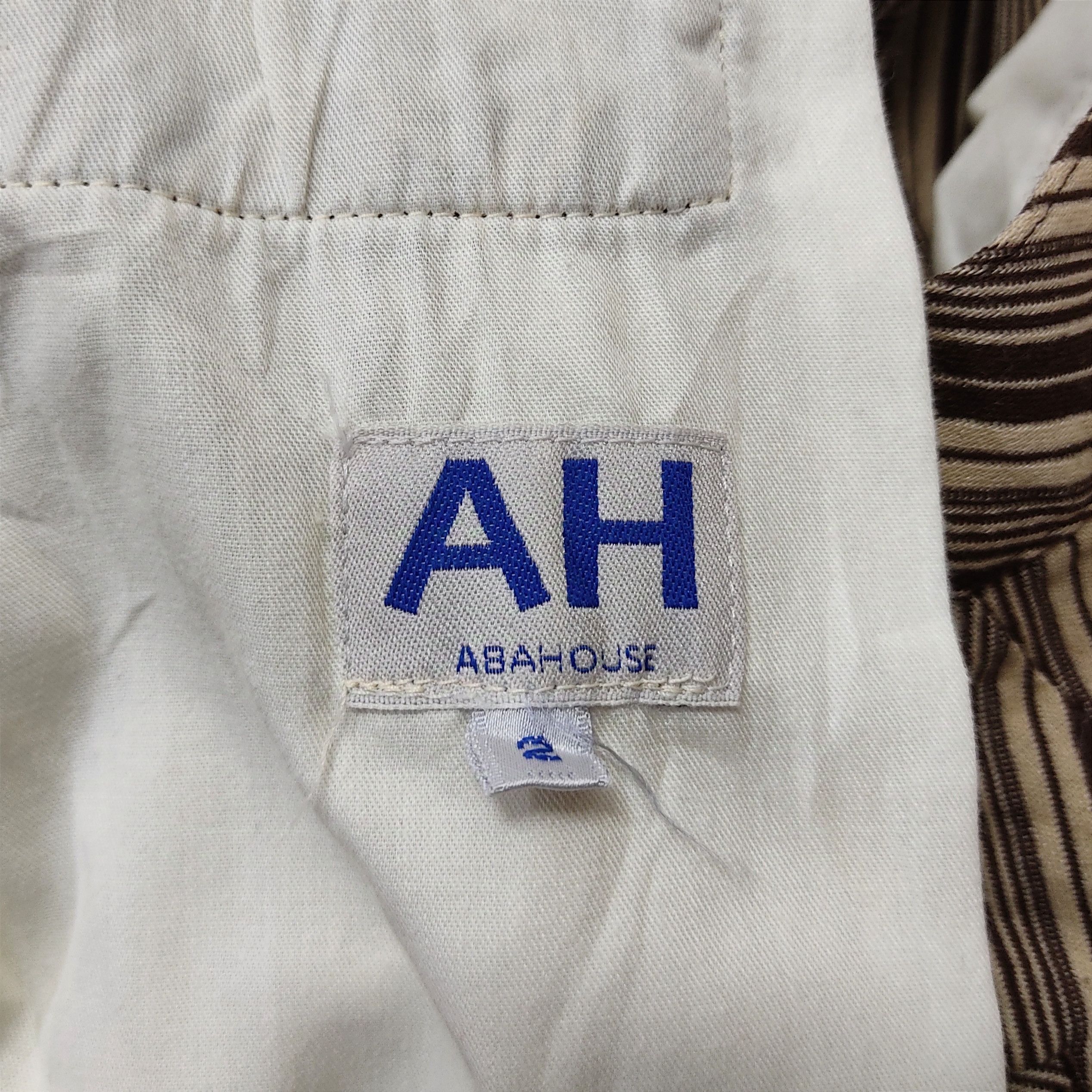 ABAHOUSE × Japanese Brand × Vintage Vintage Retro ABAHOUSE Striped Boot Cut Flare Psnts Size US 30 / EU 46 - 14 Thumbnail