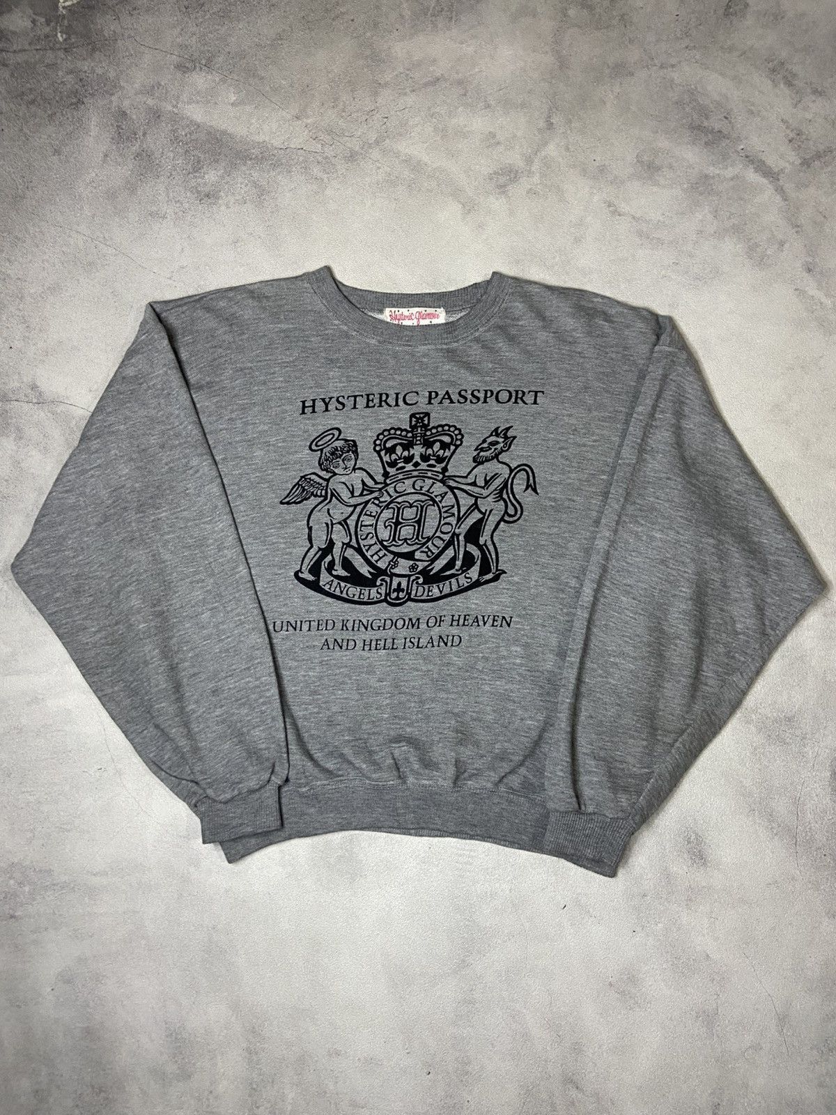 初期 Hysteric Glamour Devil Sweatshirt Hysteric Glamour Speak No Evil | Grailed