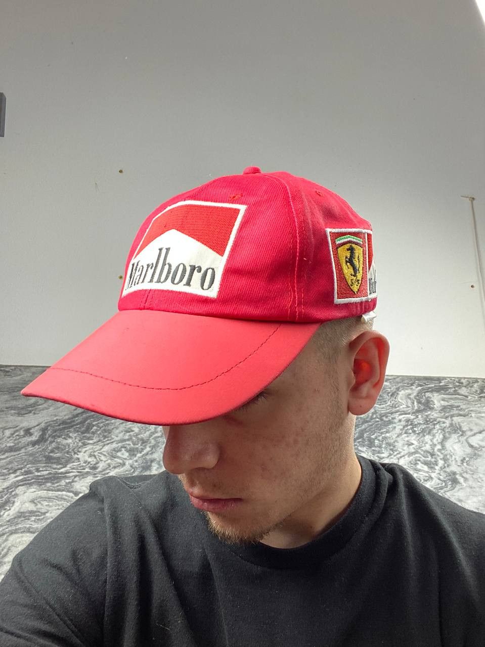 Marlboro Marlboro Ferrari Formula 1 F1 Team Cap Men Red Size ONE SIZE - 8 Thumbnail