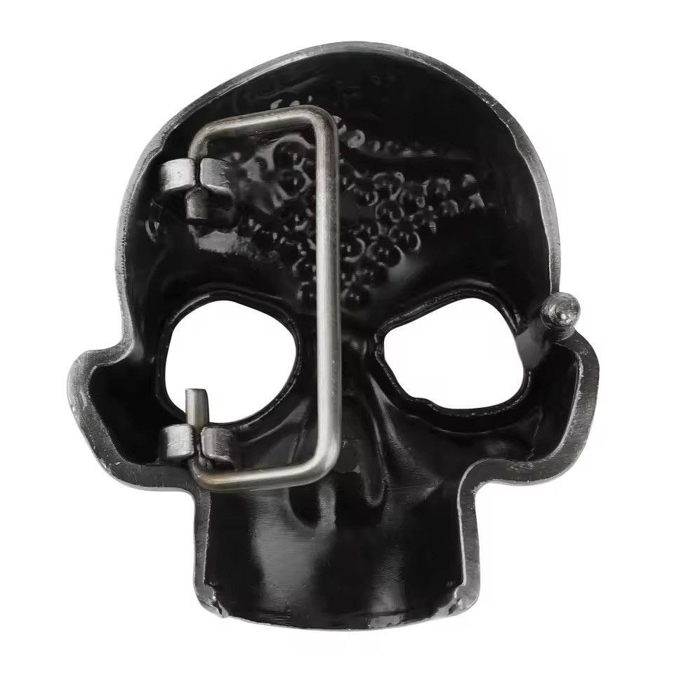 Other Scalp Skull Belt Buckle Size ONE SIZE - 4 Thumbnail