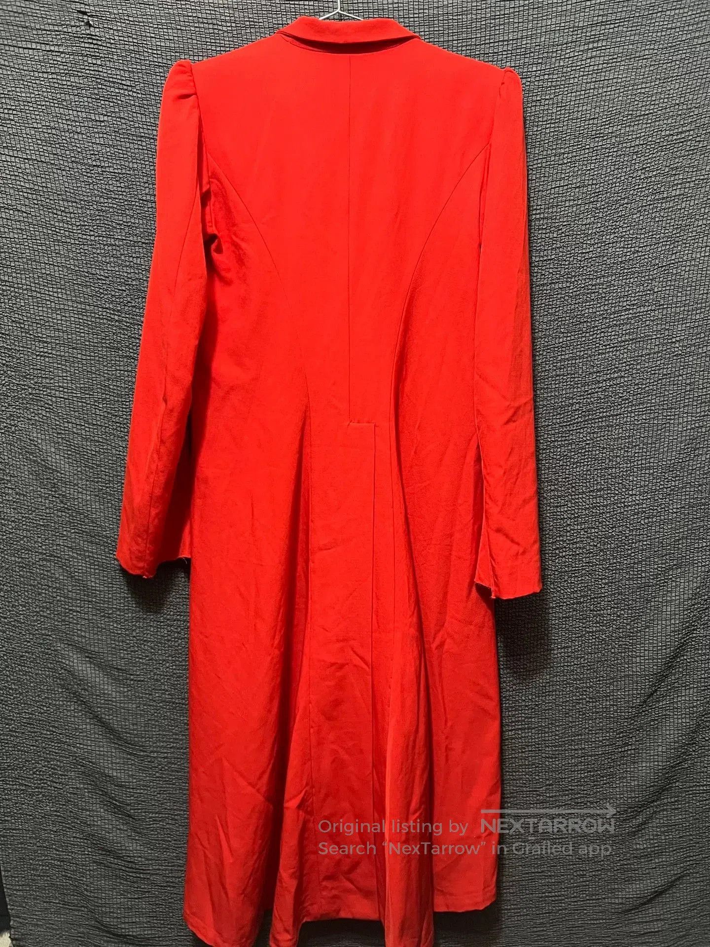 Yohji Yamamoto red oversized coat by yohji yamamoto. Size S / US 4 / IT 40 - 2 Thumbnail