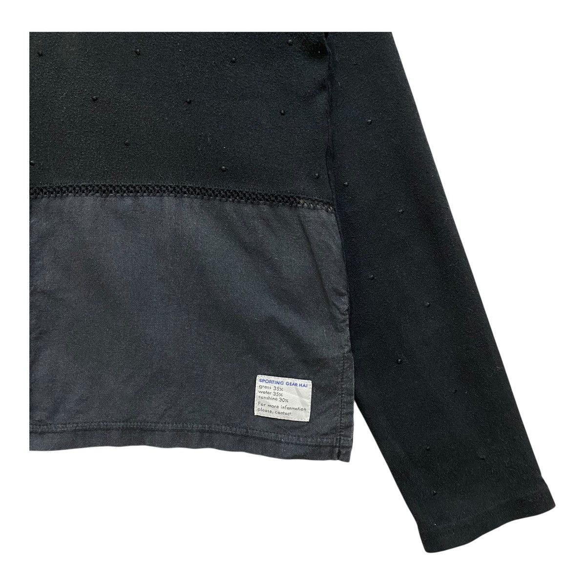 Hai Sporting Gear Hai Sporting Gear Cardigan Black Light Cotton Button Up Size M / US 6-8 / IT 42-44 - 4 Thumbnail