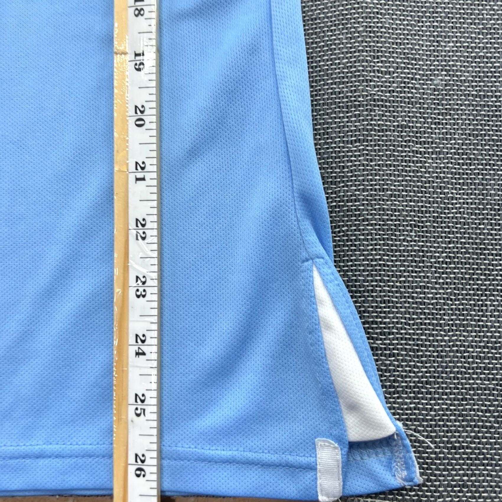 Macron Lazio Macron 2018 2019 HOME Jersey Medium Football Adult Shirt Unisex Multicolor Short Sleeve Moisture Wicking Quick Dry Size US M / EU 48-50 / 2 - 6 Thumbnail