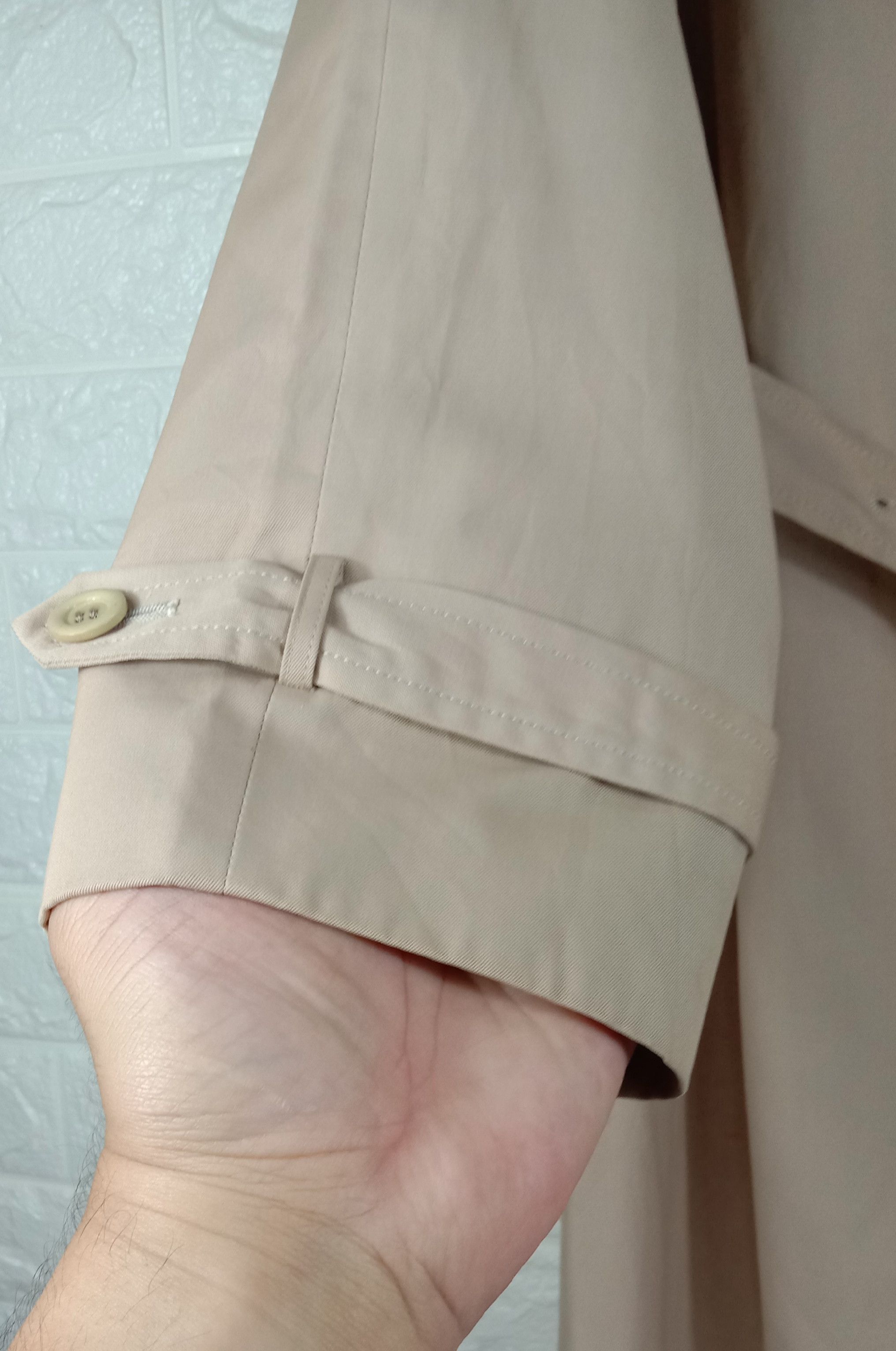 Japanese Brand Vintage Original Fashion Brand Belt Trench Coat Size S / US 4 / IT 40 - 4 Thumbnail