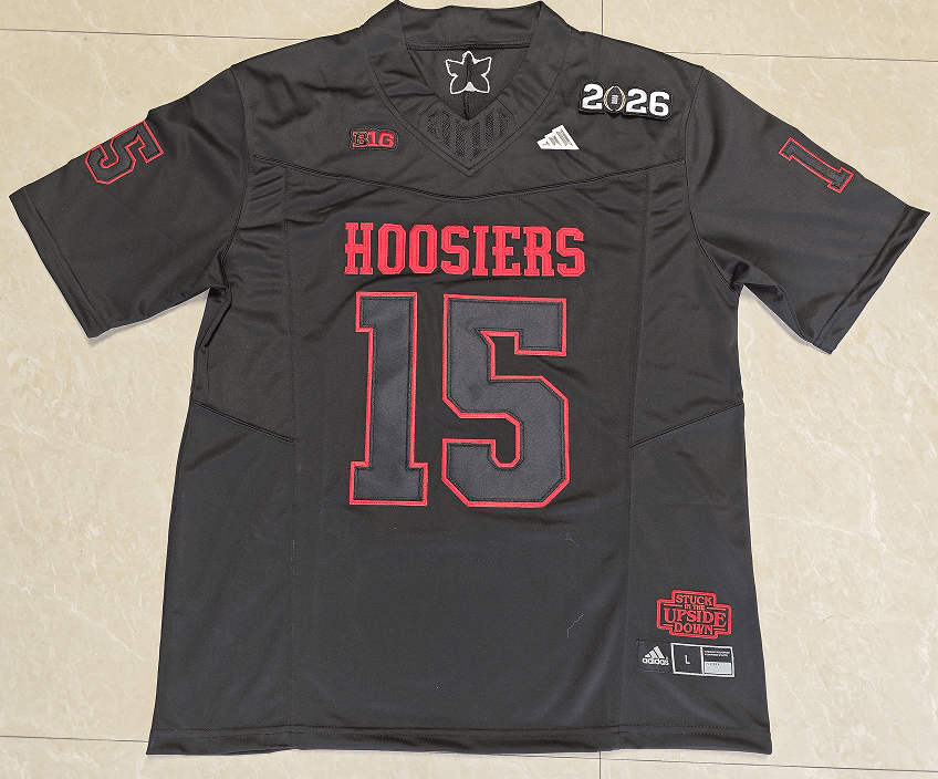 Other Men's Indiana Hoosiers #15 Fernando Mendoza Jersey Size US L / EU 52-54 / 3 - 1 Thumbnail