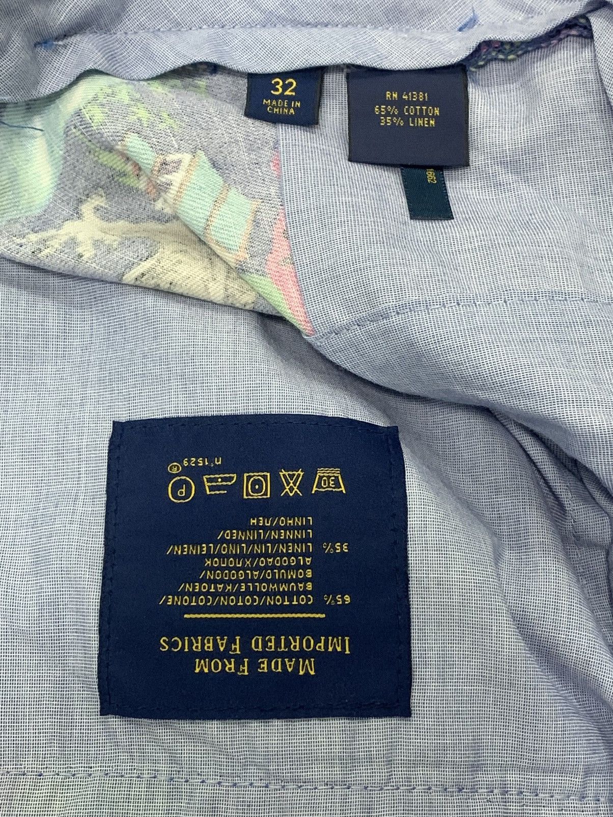Polo Ralph Lauren POLO RALPH LAUREN DRAGONS, PLANTS & FLOWERS AOP SHORTS Size US 32 / EU 48 - 3 Thumbnail