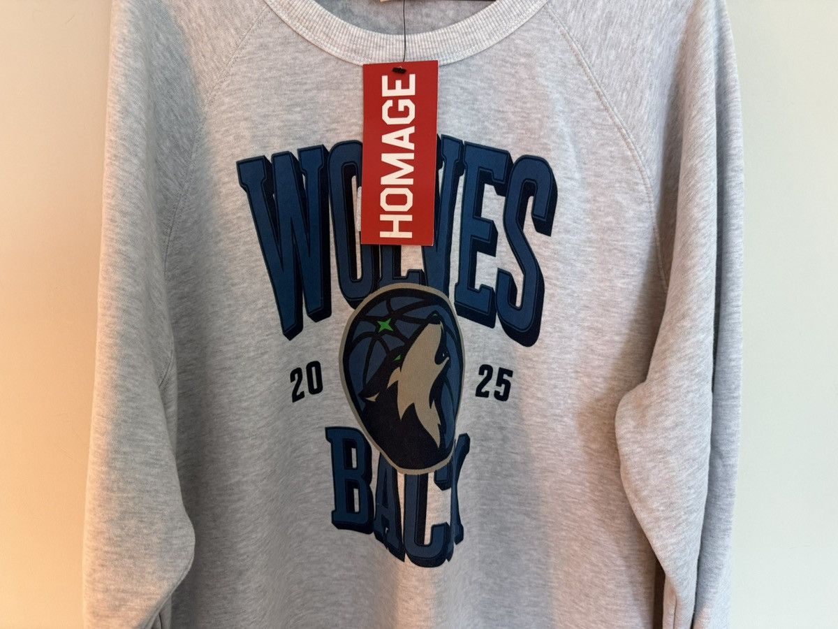 Homage HOMAGE Wolves Back 2025 Crewneck Size US XL / EU 56 / 4 - 2 Thumbnail