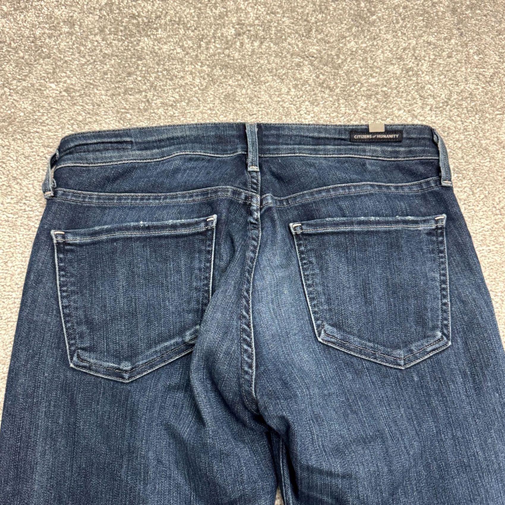 Citizens Of Humanity Citizens of Humanity Arielle Mid Rise Skinny Jeans Women 26 Blue Dark Wash Denim Slim Straight 5-Pocket City Streetwear Mens Womens Size 30" / US 8 / IT 44 - 4 Thumbnail