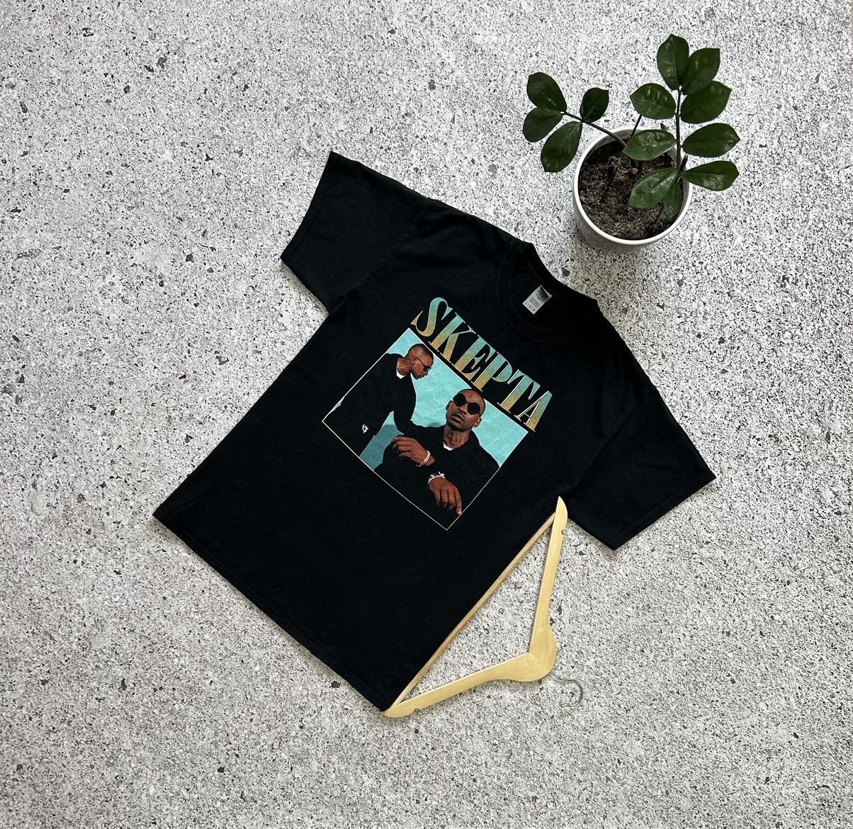 Skepta × Streetwear Boy Better Know Skepta Label UK Grime Rap Tee | Grailed, image size:1204x1170