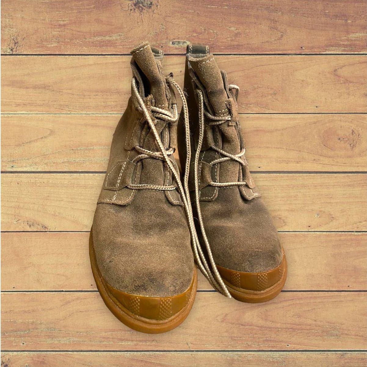 SOREL Sorel Toronto Waterproof Sage Suede Wedges Ankle Boots 6 Size US 6 / IT 36 - 3 Thumbnail