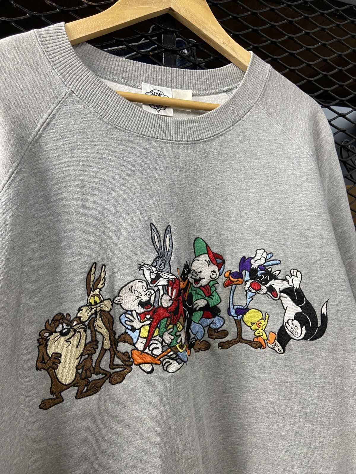 Other × Vintage × Warner Bros Vintage 1992 Warner Bros Cartoon Sweatshirt Size US L / EU 52-54 / 3 - 4 Thumbnail