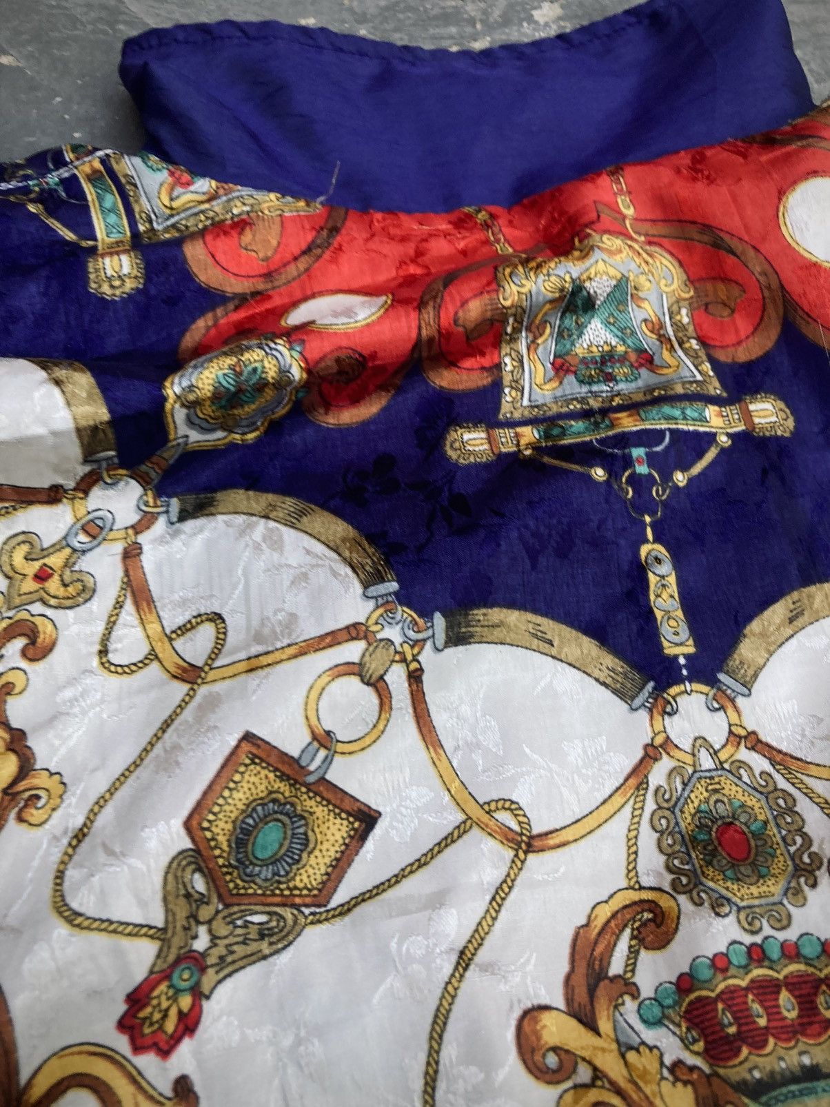 Other Vintage 80s Argee Baroque Style Windbreaker Size M / US 6-8 / IT 42-44 - 14 Thumbnail