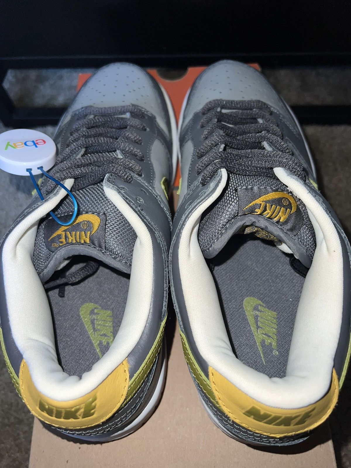 Nike Nike Dunk Low Pro B Graphite Camper Green 2002 Size 8.5 DS Size US 8.5 / EU 41-42 - 6 Thumbnail