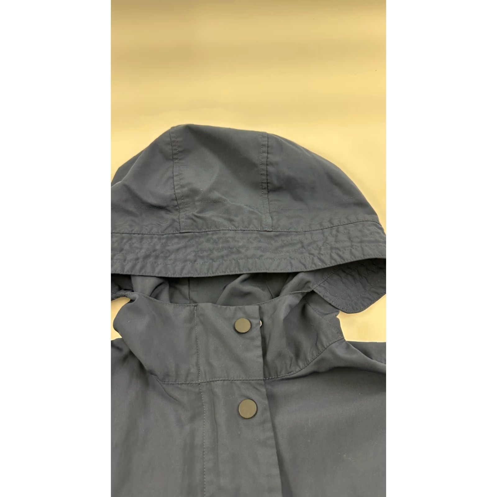 Everlane Everlane Jacket Womens XS Blue Long Sleeve Hooded Snap Front Inside Zip Size XS / US 0-2 / IT 36-38 - 5 Thumbnail