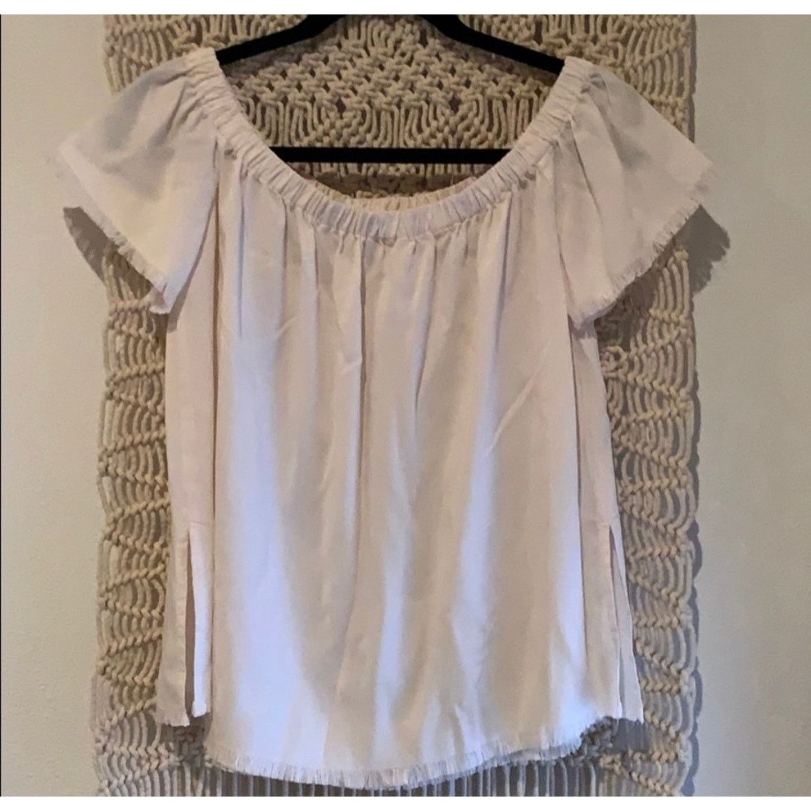 Anthropologie ANTHROPOLOGIE Cloth Stone Raw Blush Pink Top Shirt Blouse Size M / US 6-8 / IT 42-44 - 4 Thumbnail