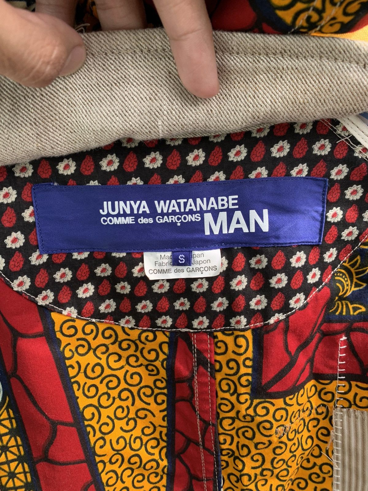 Junya Watanabe SS16 RUNWAY Patchwork Reversible Double Breasted Coat Size US S / EU 44-46 / 1 - 12 Thumbnail