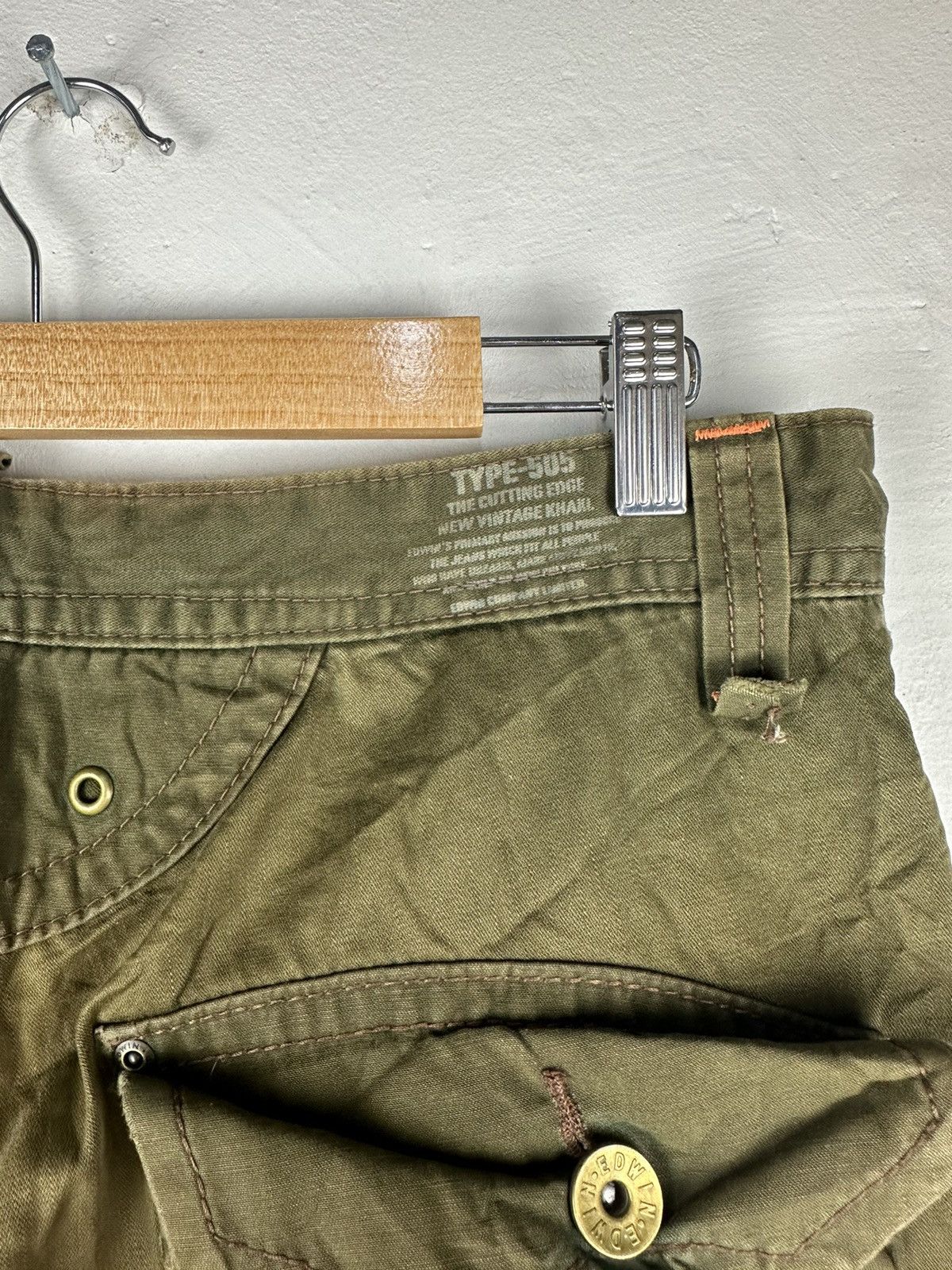 Edwin CARGO PANTS EDWIN TWIST LEG CARGO PANTS MULTIPOCKET Size US 32 / EU 48 - 12 Thumbnail